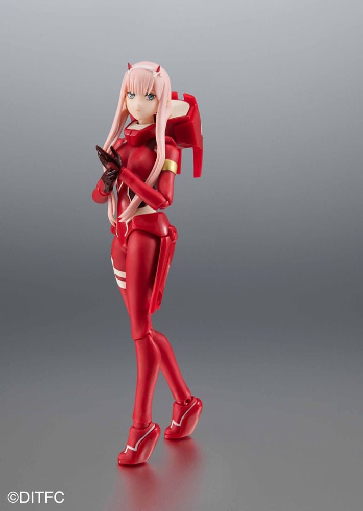 Darling in the Franxx S.H. Figuarts x The Robot Spirits Action Figure Zero Two &amp; Strelizia 5th Anniversary Set 16 cm