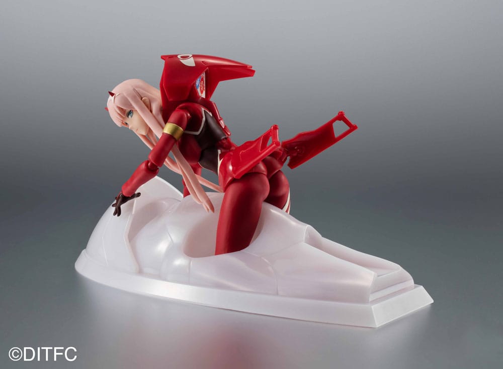 Darling in the Franxx S.H. Figuarts x The Robot Spirits Action Figure Zero Two &amp; Strelizia 5th Anniversary Set 16 cm