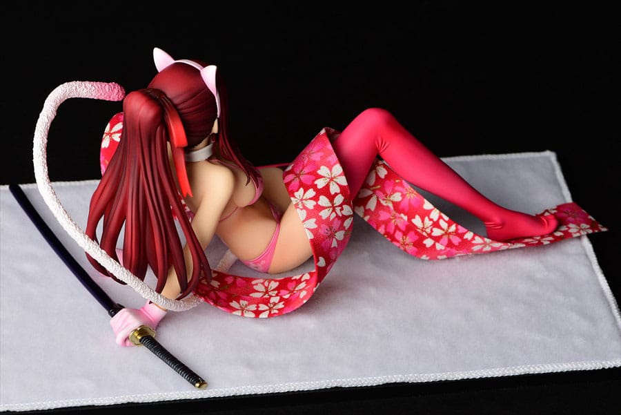 Fairy Tail Statue 1/6 Erza Scarlet - Cherry Blossom CAT Gravure_Style 13 cm