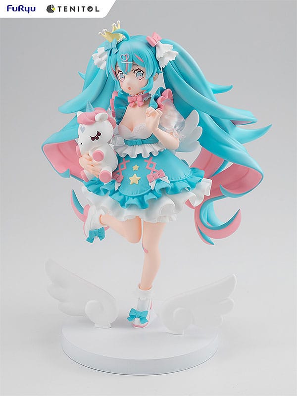 Hatsune Miku Tenitol PVC Statue Yumekawa Princess 21 cm