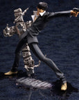 Trigun Badlands Rumble ARTFX J Statue 1/8 Nicholas D. Wolfwood Renewal Package Version 20 cm