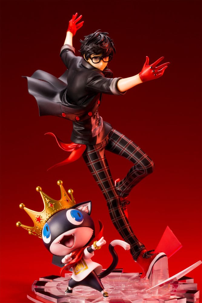 Persona 5 Dancing Star Night ARTFXJ Statue 1/8 Hero &amp; Morgana 25 cm