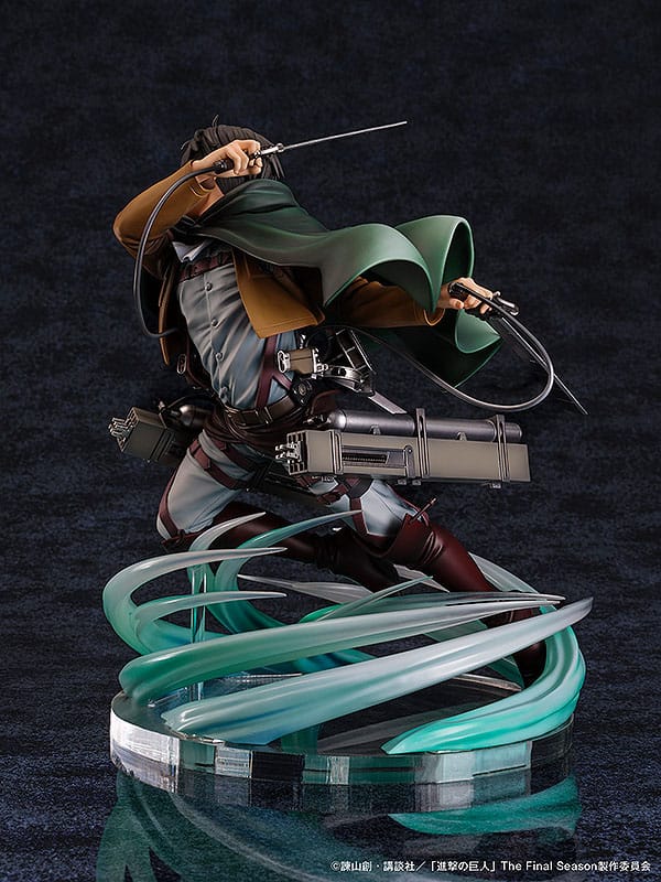Attack on Titan  PVC Statue 1/6 Humanity&#39;s Strongest Soldier Levi 23 cm