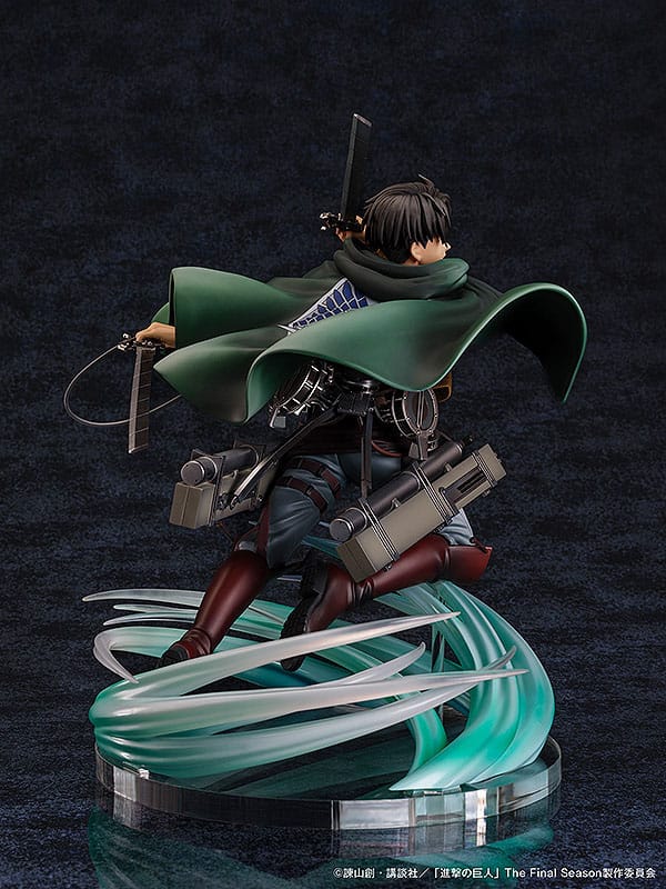 Attack on Titan  PVC Statue 1/6 Humanity&#39;s Strongest Soldier Levi 23 cm