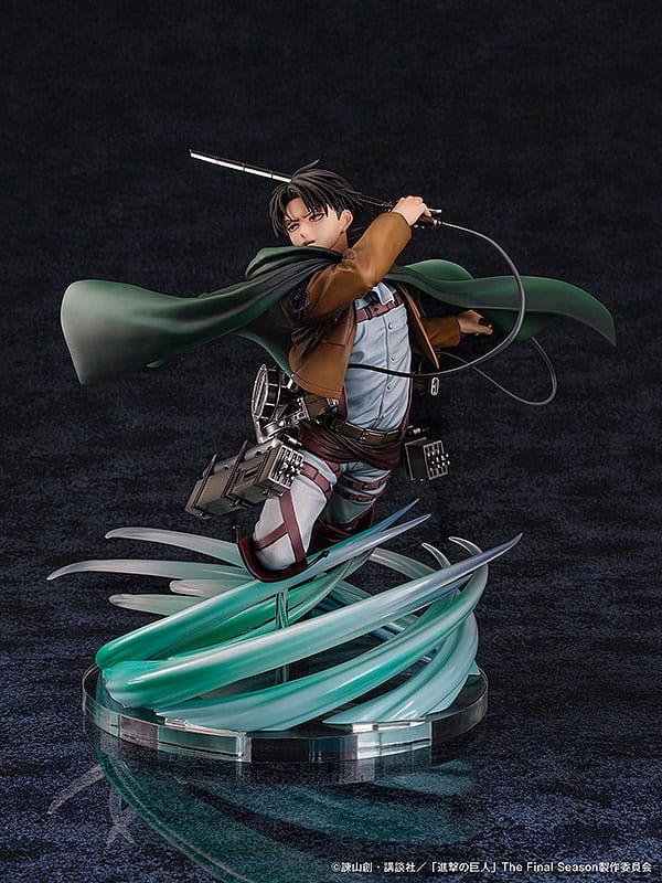 Attack on Titan  PVC Statue 1/6 Humanity&#39;s Strongest Soldier Levi 23 cm