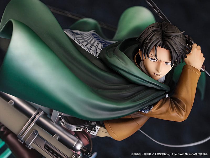 Attack on Titan  PVC Statue 1/6 Humanity&#39;s Strongest Soldier Levi 23 cm