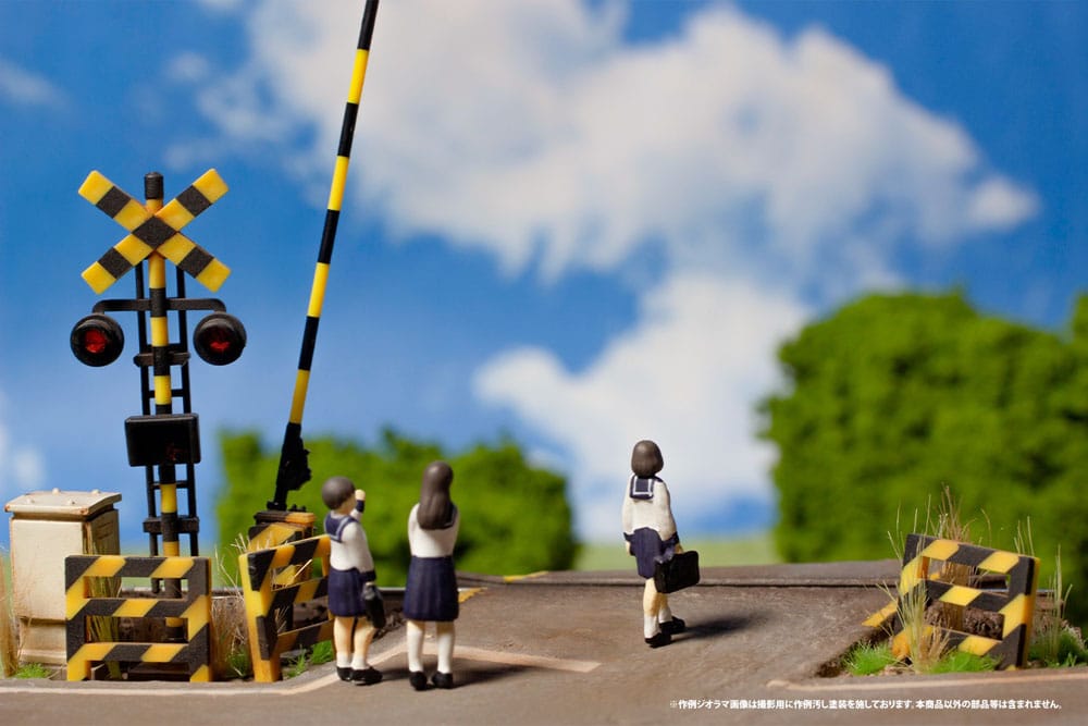 Plastic Kit Accessory Railway Crossing 5 cm (re-run)
