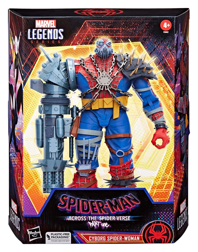 Spider-Man: Across the Spider-Verse Marvel Legends Deluxe Action Figure Cyborg Spider-Woman 15 cm
