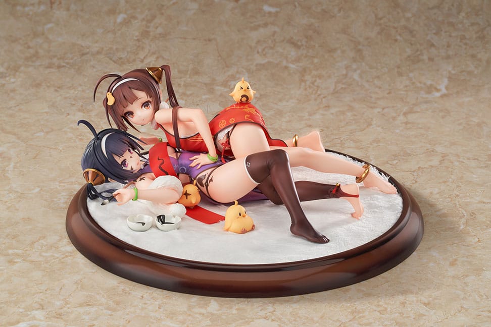 Azur Lane PVC Statue 1/7 Ping Hai &amp; Ning Hai 12 cm