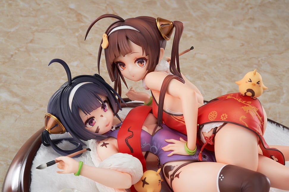 Azur Lane PVC Statue 1/7 Ping Hai &amp; Ning Hai 12 cm
