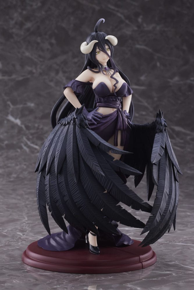 Overlord IV AMP PVC Statue Statue Albedo Black Dress Ver. 20 cm