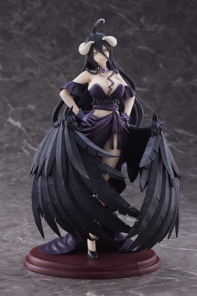 Overlord IV AMP PVC Statue Statue Albedo Black Dress Ver. 20 cm