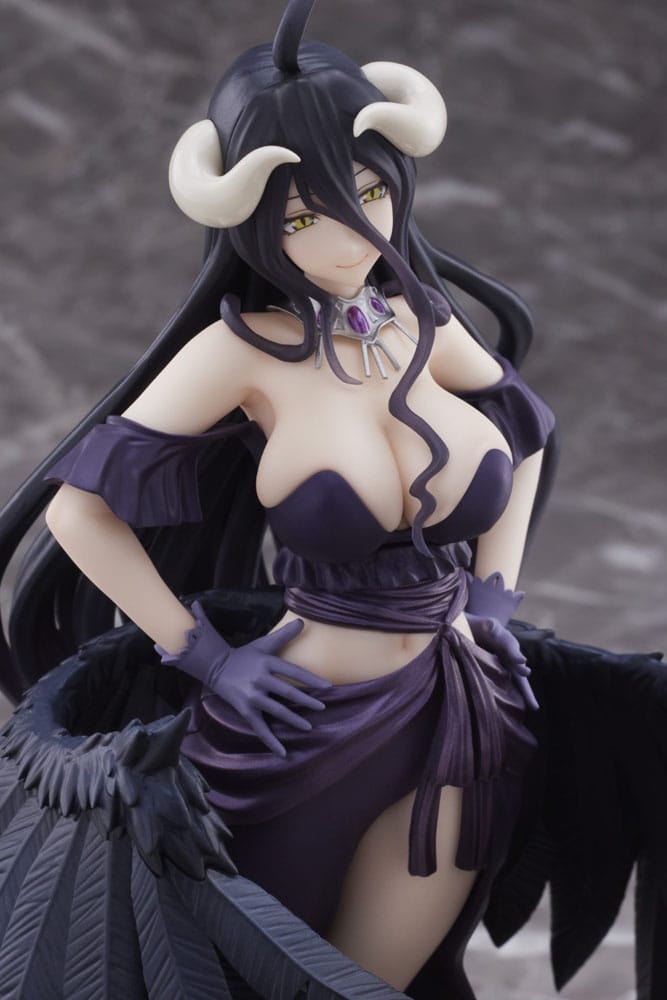 Overlord IV AMP PVC Statue Statue Albedo Black Dress Ver. 20 cm