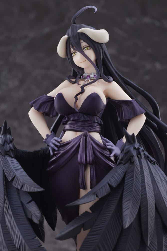 Overlord IV AMP PVC Statue Statue Albedo Black Dress Ver. 20 cm