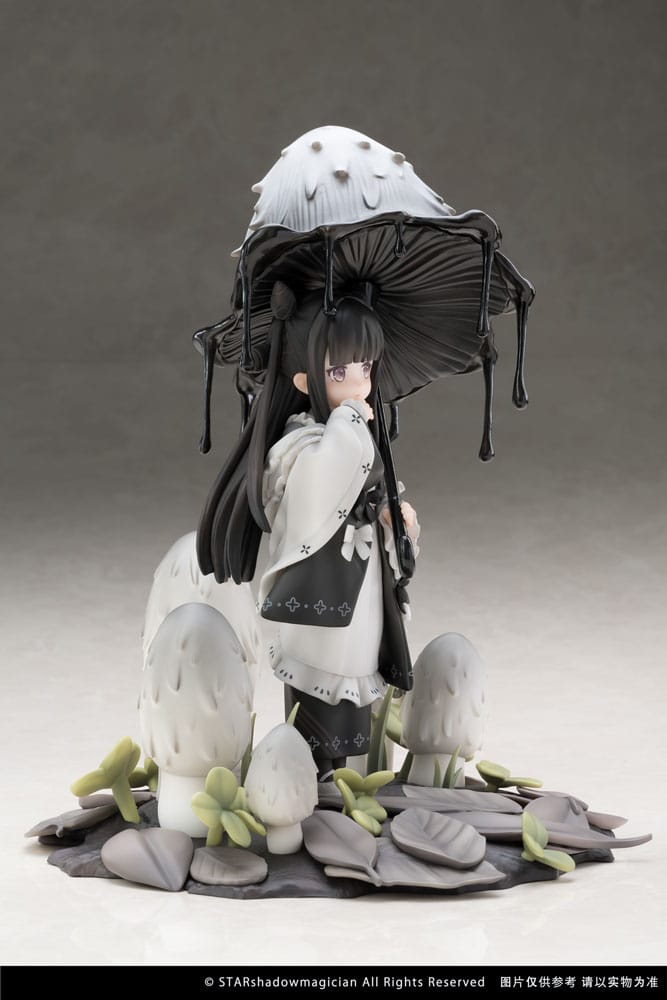 The Mushroom Girls PVC Statue 1/1 Series No.4 Shaggy Ink Cap 23 cm