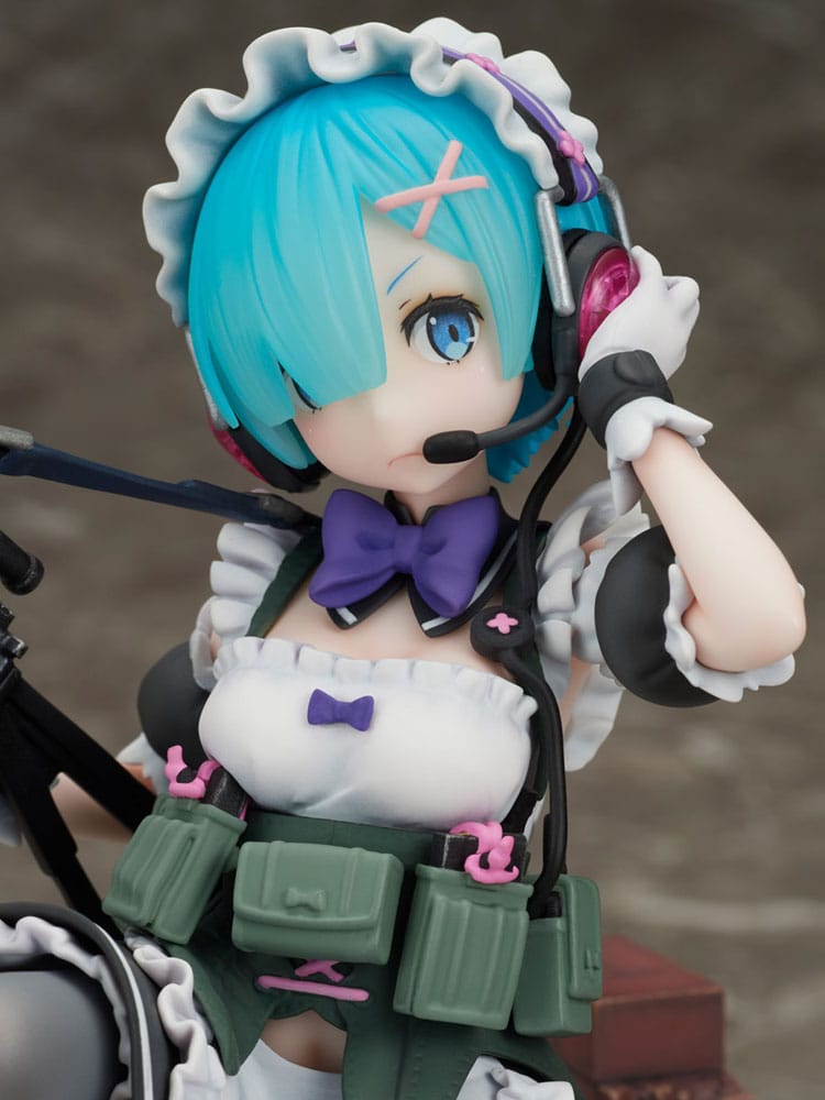 Re:Zero Starting Life in Another World PVC Statue 1/7 Rem Military Ver. 16 cm
