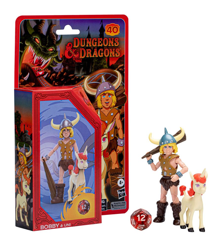 Dungeons &amp; Dragons Figures Bobby &amp; Uni 15 cm