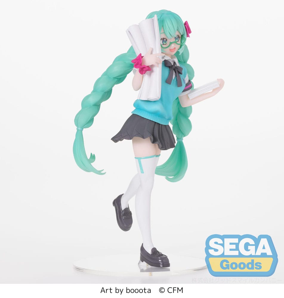 Hatsune Miku Luminasta PVC Statue Hatsune Miku 16th Anniversary Booota Ver. 18 cm