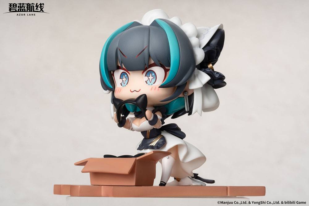 Azur Lane PVC Statue Deformed JUUs Time HMS Cheshire 8 cm
