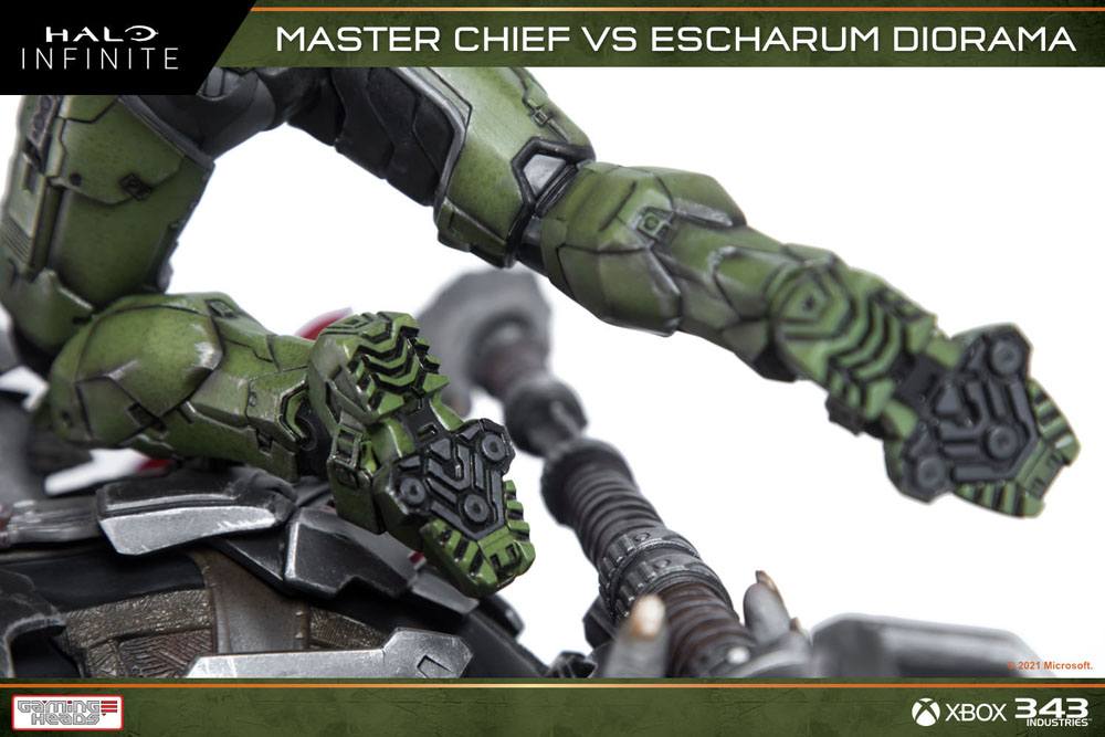 Halo: Infinite Diorama 1/8 Master Chief vs. Escharum 31 cm