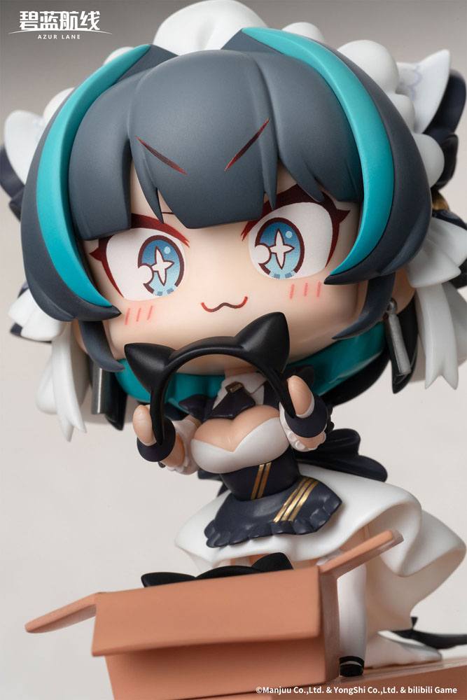 Azur Lane PVC Statue Deformed JUUs Time HMS Cheshire 8 cm