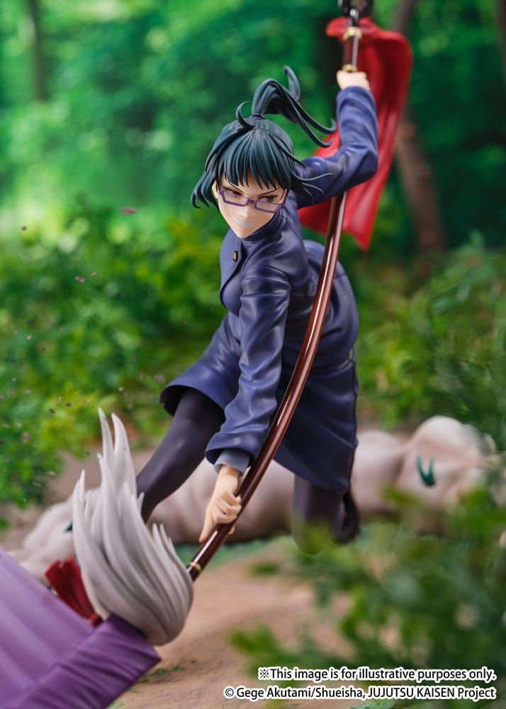 Jujutsu Kaisen SHIBUYA SCRAMBLE FIGURE PVC Statue 1/7 Maki Zen&#39;in 23 cm