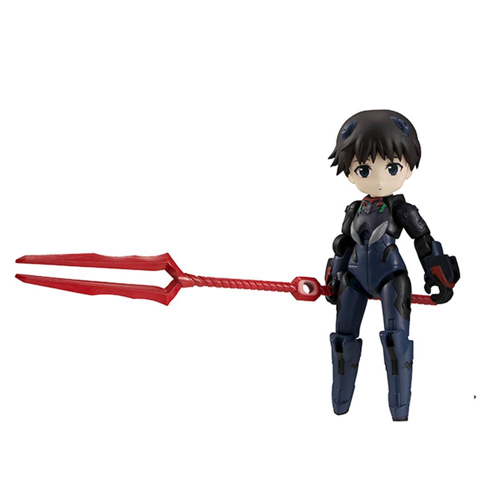 Evangelion Desktop Army Figures Shinji Ikari, Kaworu Nagisa &amp; Evangelion 13 8 - 15 cm