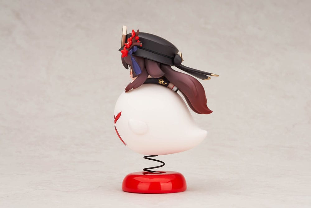 Genshin Impact PVC Statue Hu Tao Chibi Chara Yurayura Stand Ver. 10 cm