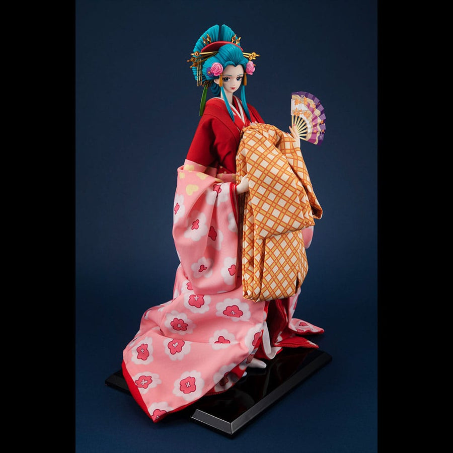 One Piece Kyugetsu x MegaHouse PVC Statue 1/4 Japanese Doll Komurasaki 55 cm