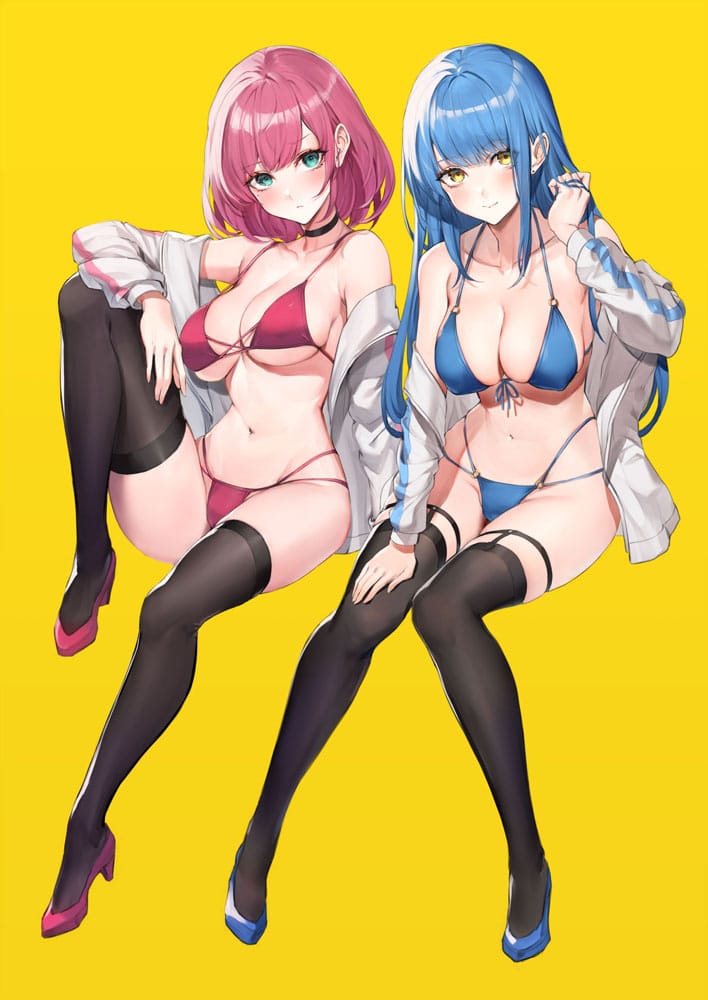 Original Character PVC 1/4 Mary &amp; Ellie 28 cm