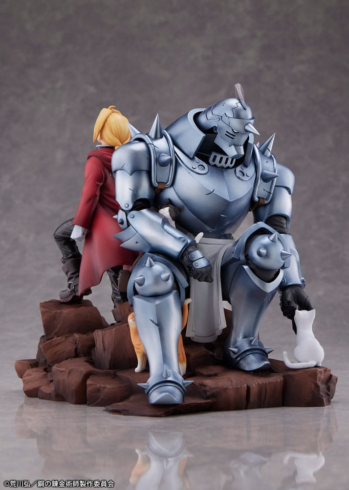 Fullmetal Alchemist: Brotherhood PVC Statue Edward Elric &amp; Alphonse Elric Brothers 24 cm