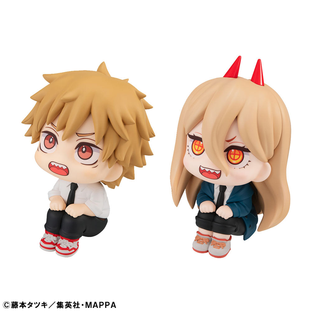 Chainsaw Man Look Up PVC Statues Denji &amp; Power Limited Ver. 11 cm