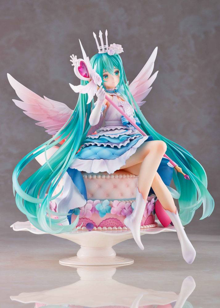 Miku Hatsune PVC Statue 1/7 Miku Hatsune Birthday 2020 Sweet Angel Ver. 22 cm