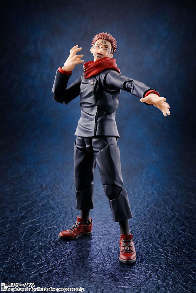 Jujutsu Kaisen S.H. Figuarts Action Figure Yuji Itadori 15 cm