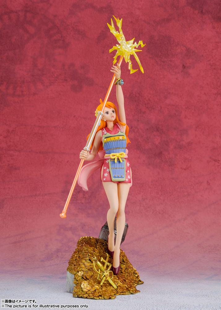 One Piece FiguartsZERO PVC Statue Nami by Eiichiro Oda WT100 Daikaizoku Hyakkei 28 cm