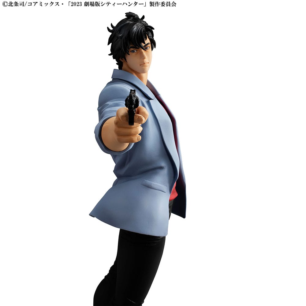 City Hunter Private Eyes G.E.M. Series PVC Statues Saeba Ryo &amp; Makimura Kaori 17 - 25 cm
