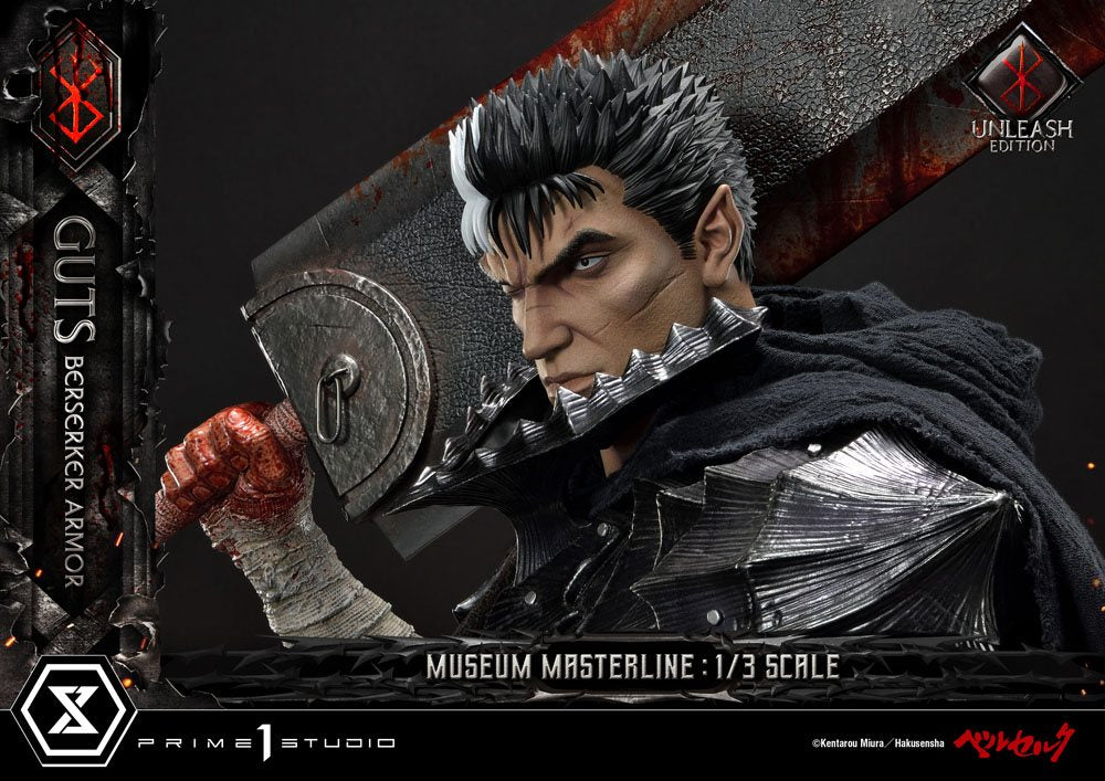 Berserk Museum Masterline Statue 1/3 Guts Berserker Armor Unleash Edition 121 cm