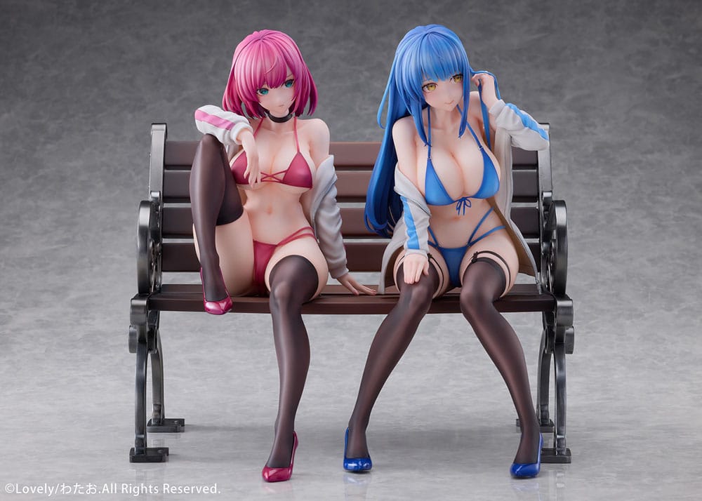 Original Character PVC 1/4 Mary &amp; Ellie 28 cm