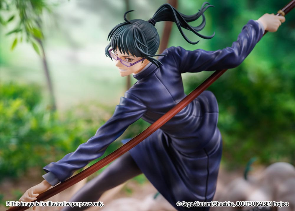 Jujutsu Kaisen SHIBUYA SCRAMBLE FIGURE PVC Statue 1/7 Maki Zen&#39;in 23 cm