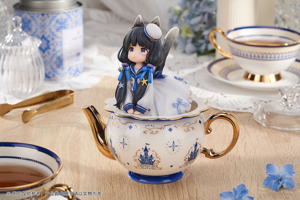 Decorated Life Collection PVC Statue Tea Time Cats Cow Cat 16 cm