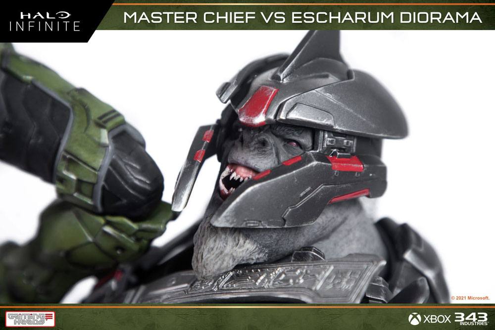 Halo: Infinite Diorama 1/8 Master Chief vs. Escharum 31 cm