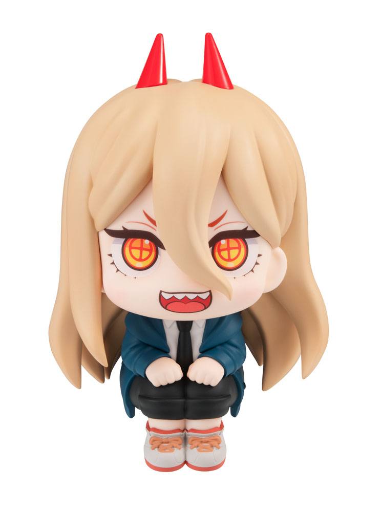 Chainsaw Man Look Up PVC Statues Denji &amp; Power Limited Ver. 11 cm
