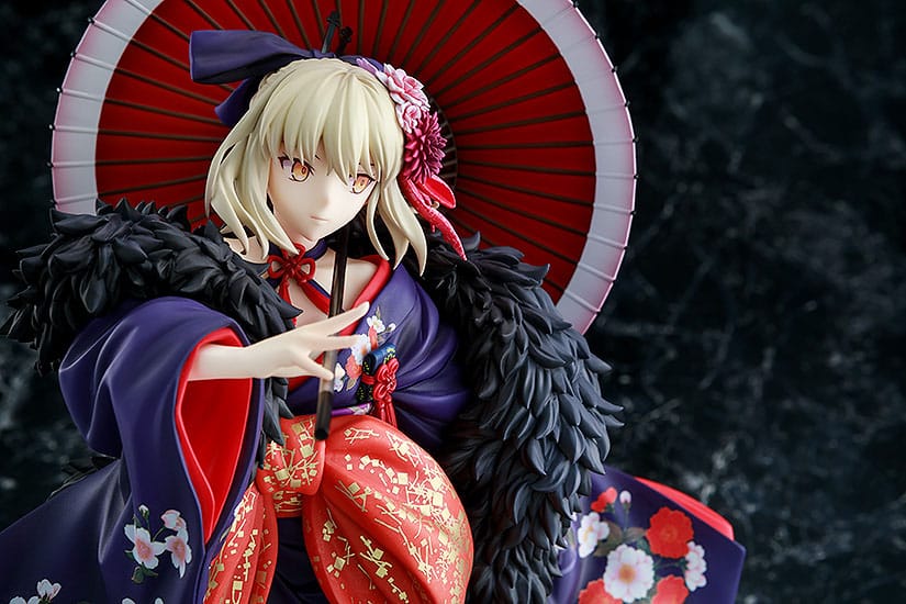Fate/stay night: Heaven&#39;s Feel PVC Statue 1/7 Saber Alter: Kimono Ver.(re-run) 28 cm