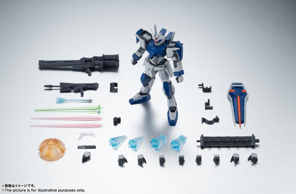 Mobile Suit Gundam Robot Spirits Action Figure GAT-X102 DUEL GUNDAM ver. A.N.I.M.E. 13 cm