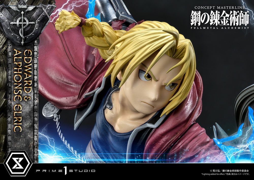 Fullmetal Alchemist Statue 1/6 Edward &amp; Alphonse Elric 56 cm