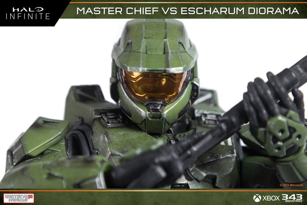 Halo: Infinite Diorama 1/8 Master Chief vs. Escharum 31 cm