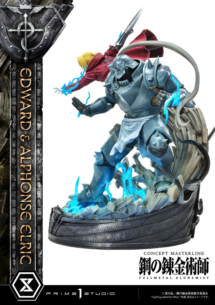 Fullmetal Alchemist Statue 1/6 Edward &amp; Alphonse Elric 56 cm