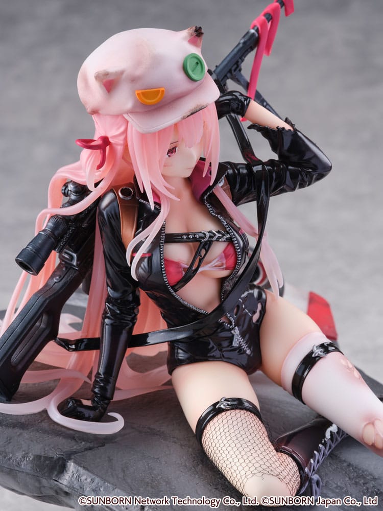 Girls&#39; Frontline SHIBUYA SCRAMBLE FIGURE PVC Statue 1/7 UKM-2000 Gale Lightning -Wounded Ver.- 20 cm