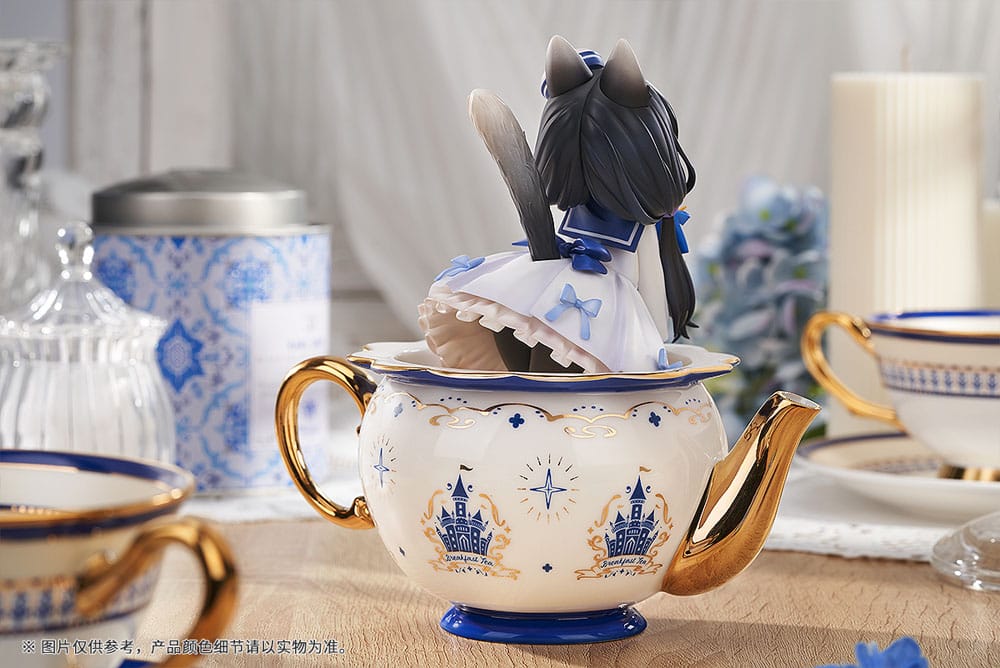 Decorated Life Collection PVC Statue Tea Time Cats Cow Cat 16 cm