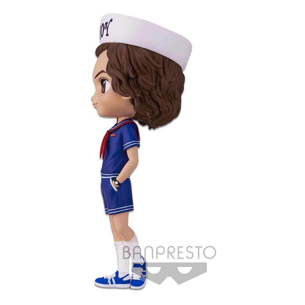 Stranger Things Q Posket Mini Figure Steve 14 cm